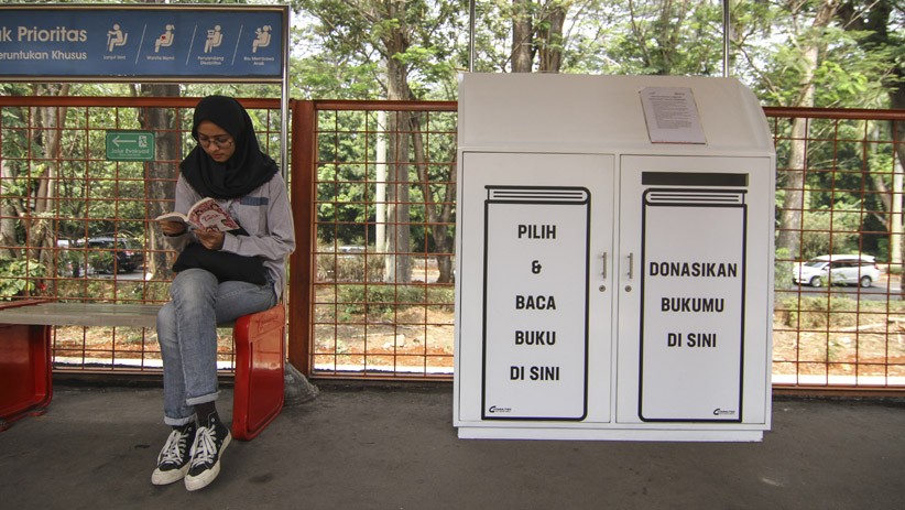 KCI Sediakan Ruang Baca untuk Penumpang KRL - Bagian 1