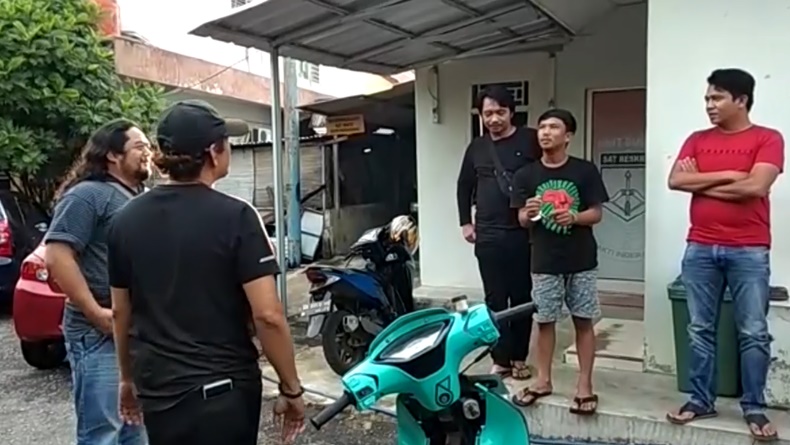 Iri, Pemuda di Pangkalpinang Nekat Curi Motor Tetangga
