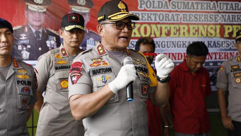 Kapolda Sumut: Tidak Ada Toleransi untuk Pengedar Narkoba