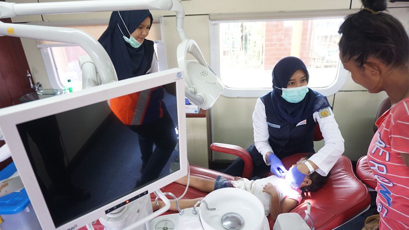 KAI Bangun Posko Kesehatan untuk Korban Banjir Jakarta - Bagian 1