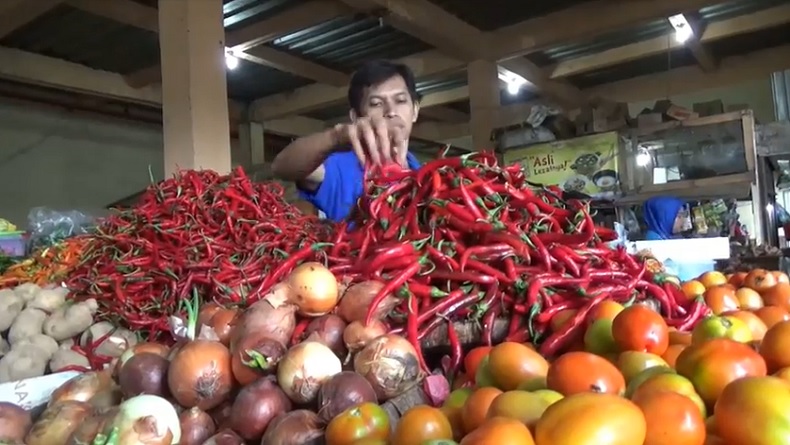 Harga Cabai di Lebak Tembus Rp50.000 per Kg, Pedagang Sebut akibat Cuaca Ekstrem