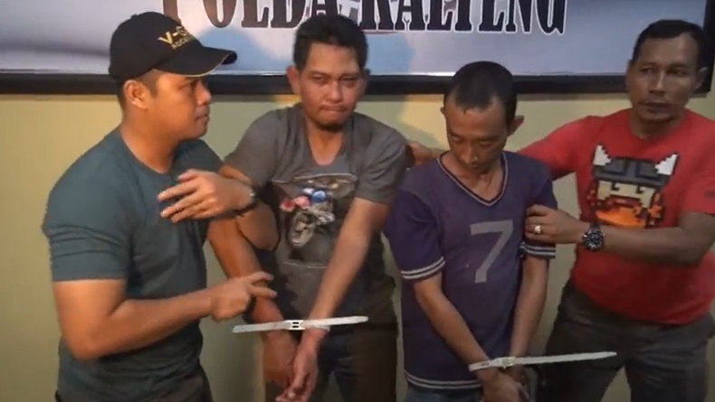 Polresta Palangkaraya Tangkap Pengedar Sabu Senilai Rp1 Miliar