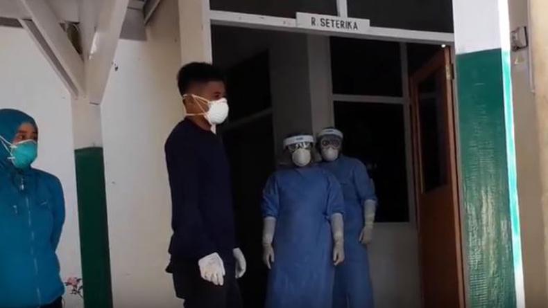 WNA Prancis Jalani Perawatan di Ruang Isolasi RSUD Luwuk, Diduga Terinfeksi Korona