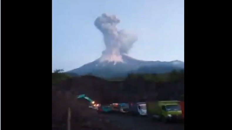 Cerita Penambang di Sleman saat Detik-Detik Erupsi Gunung Merapi