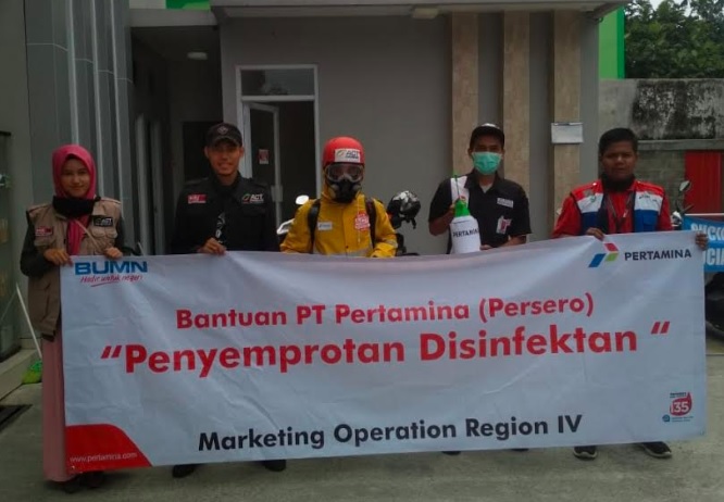 15 SPBU di DIY Disemprot Disinfektan Cegah Corona, Konsumen Diimbau Bayar Nontunai