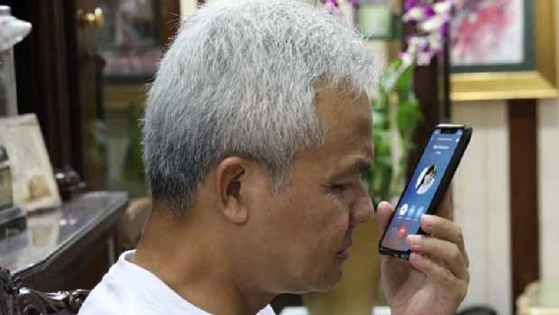 Sambil Menangis, Tenaga Medis yang Positif Corona Curhat kepada Ganjar Pranowo