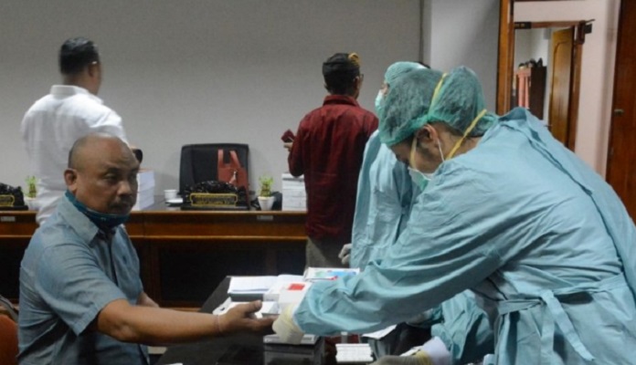 Reses ke Dapil, 9 Anggota DPRD Bali Positif Covid-19