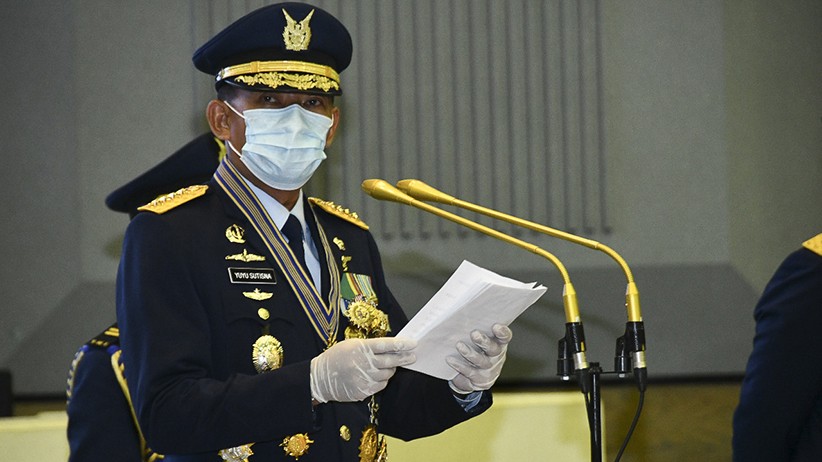 TNI AU Gelar HUT ke-74 Secara Sederhana, Dihadiri 50 Prajurit - Bagian 3