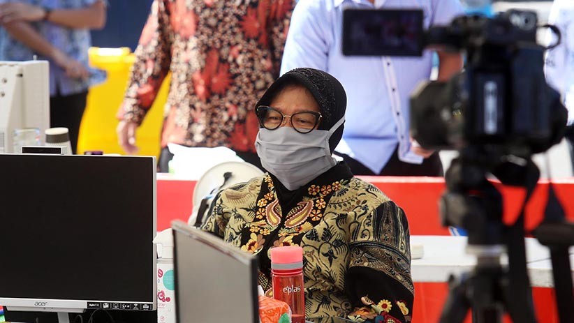 Bahas Penanganan Covid-19, Tri Rismaharini Teleconference dengan Tito Karnavian - Bagian 1