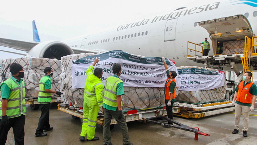 Bantu Penanganan Covid-19, RGE Group dan Tanoto Foundation Datangkan 30 Ton APD - Bagian 1
