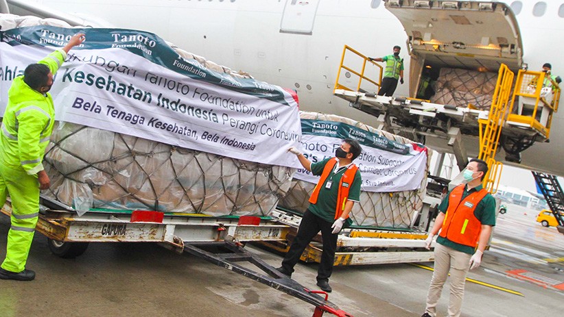 Bantu Penanganan Covid-19, RGE Group dan Tanoto Foundation Datangkan 30 Ton APD - Bagian 2