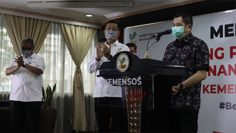 MNC Peduli Serahkan 5.000 Paket Sembako kepada Kemensos untuk Warga Terdampak Covid-19 - Bagian 4
