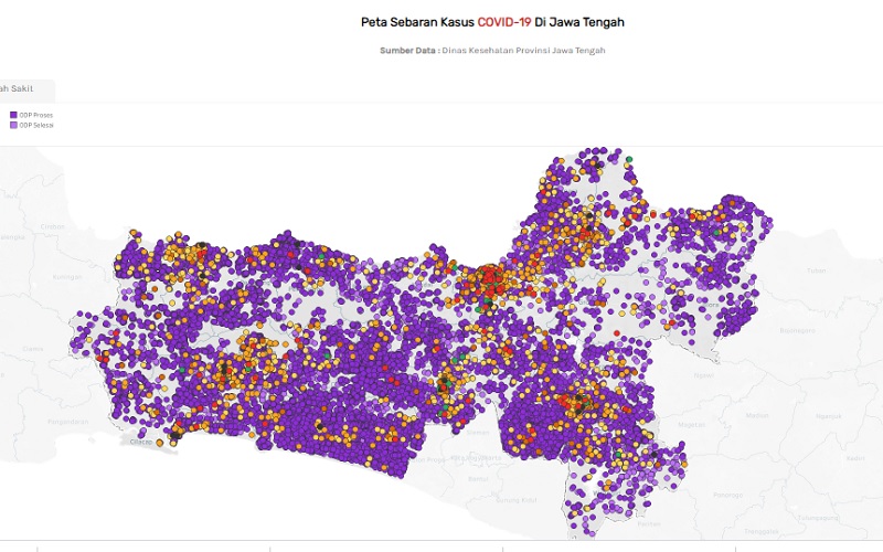 Update 7 Juli: Melonjak 140 Kasus, Positif Covid-19 di Jateng Capai 4.878 Orang