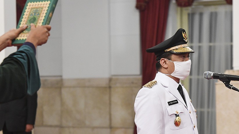 Momen Pelantikan Wakil Gubernur DKI Jakarta Ahmad Riza Patria - Bagian 6