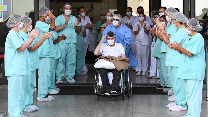 Pejuang Perang Dunia II Berusia 99 Tahun Sembuh dari Virus Corona - Bagian 1