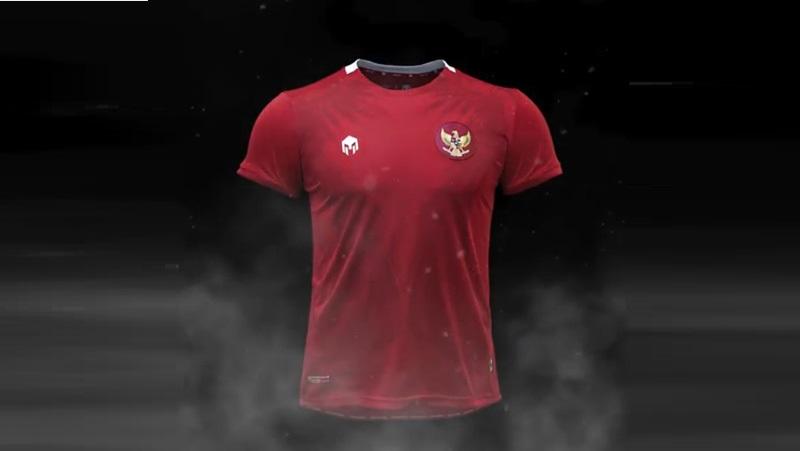 Jersey Terbaru Timnas Indonesia Resmi Diperkenalkan, Ini Penampakannya