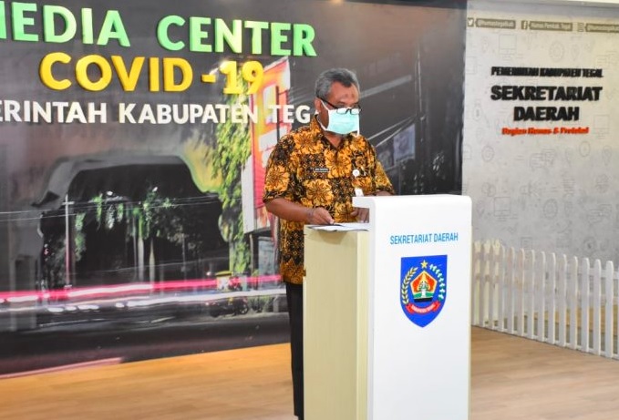 Tambah 2, Kasus Positif Covid-19 di Kabupaten Tegal Jadi 23