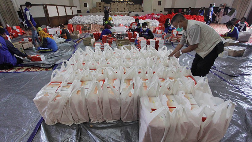 Kemensos Distribusikan Ratusan Ribu Nasi Kotak di Wilayah DKI Jakarta - Bagian 1