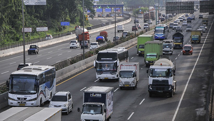 Jelang Larangan Mudik, 44.550 Kendaraan Tinggalkan Wilayah Jabodetabek - Bagian 1