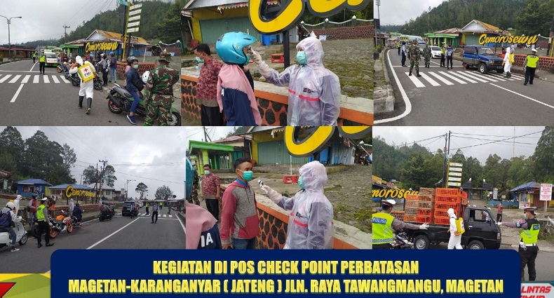 Larangan Mudik, 8 Titik Masuk Jawa Timur Disekat dan Dijaga Tim Gabungan