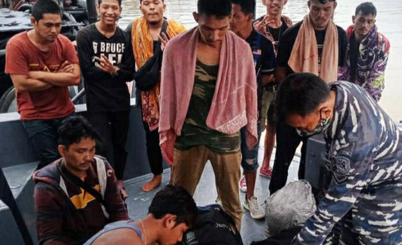 20 TKI Ilegal dari Malaysia Diamankan di Tanjung Siapi-Api Asahan