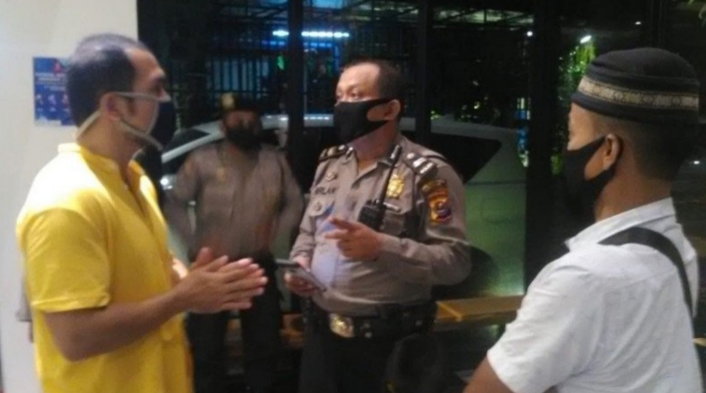 Polisi Bubarkan Acara Pesta Ulang Tahun Dalam Hotel di Medan
