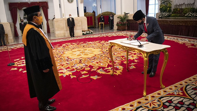 Presiden Jokowi Lantik Ketua MA Muhammad Syarifuddin - Bagian 3