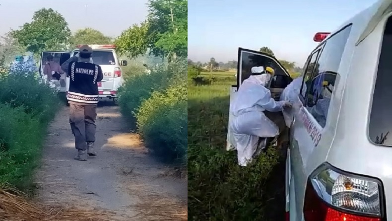 Pasien Covid-19 yang Kabur dari RS Bhayangkara Mataram Dijemput Petugas