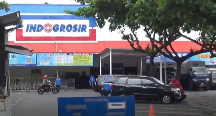 Indogrosir Sleman Kembali Dibuka usai Ditutup karena Kasus Covid-19