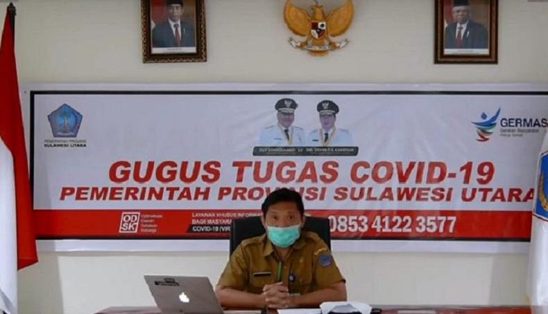 Laboratorium Libur di Hari Minggu, Sulut Hanya Catat Penambahan 1 Kasus Covid-19