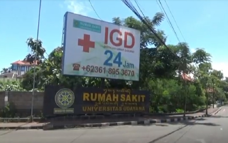 Kabar Gembira, Jumlah Pasien Positif Corona di RS UNUD Bali Alami Penurunan