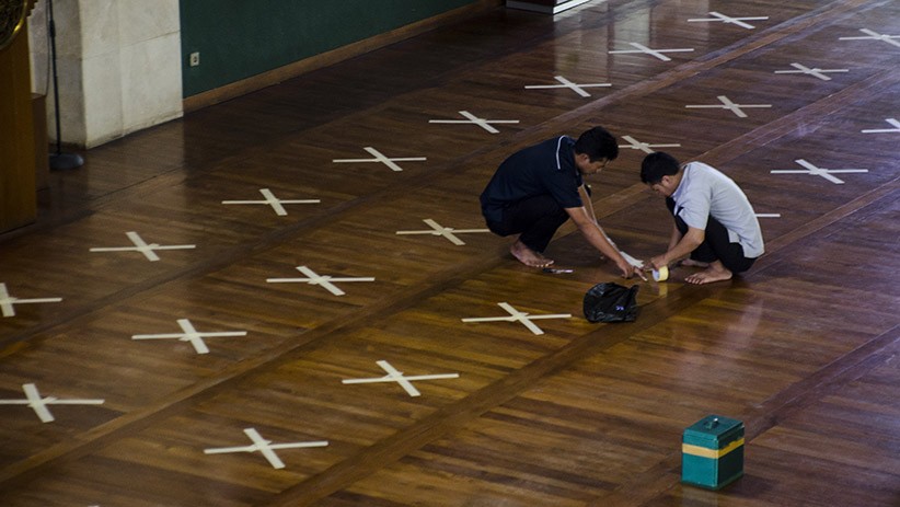 Begini Persiapan Pembukaan Masjid di Bandung - Bagian 1