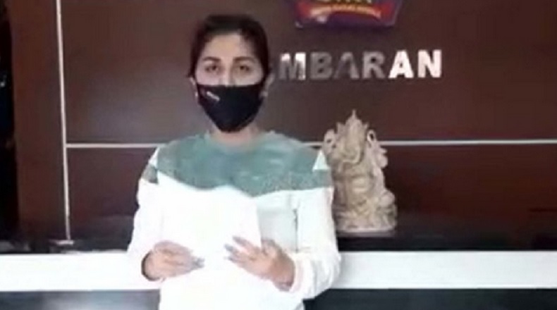 Kena Sanksi Adat, DJ Gebby Vesta Dihukum Nyapu 3 Hari di Jimbaran