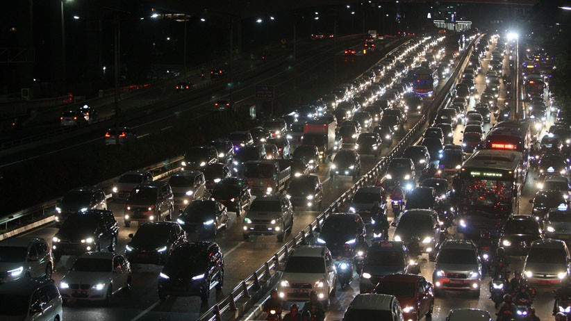 Penampakan Jakarta Macet Parah Malam Ini - Bagian 1