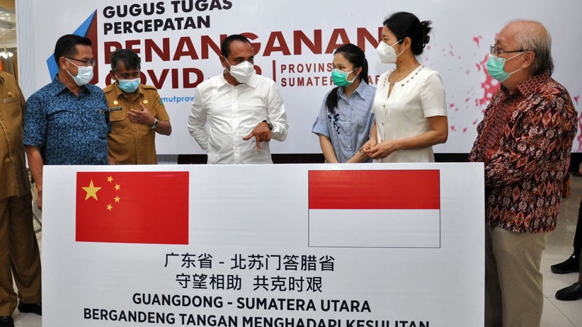 Pemerintah China Beri Bantuan kepada Tenaga Medis Covid-19 di Sumatera Utara - Bagian 1