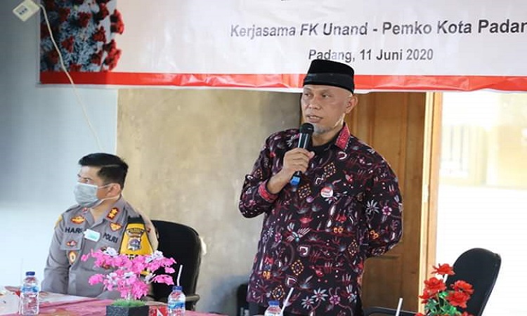 Fakultas Kedokteran  Unand dan Pemkot Padang Bentuk Kongsi Covid-19 Berbasis RT/RW