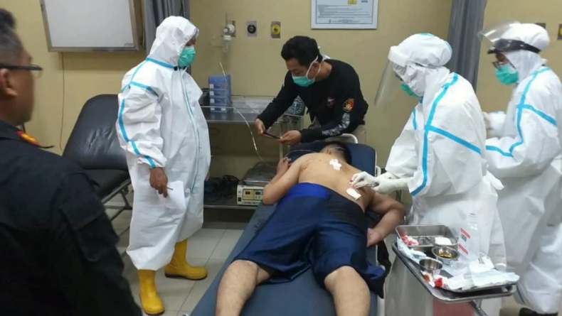 Penusuk Anggota Polrestabes Palembang Ditangkap, Satu Ditembak karena Melawan