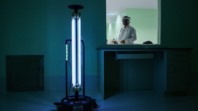 PMI Gunakan Sinar Ultraviolet untuk Sterilisasi Ruangan - Bagian 1
