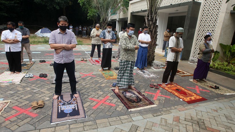 Masyarakat Dharmasraya Diizinkan Salat Idul Adha di Lapangan
