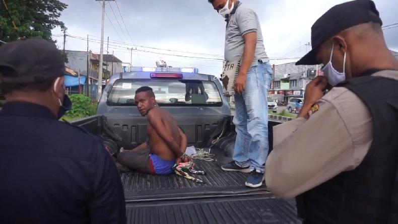 Iseng saat Mabuk Berat, Pemuda Timika Ini Bawa Kabur Motor Pedagang Pasar
