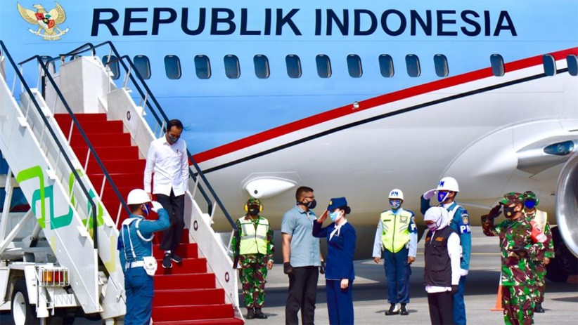 Presiden Jokowi Cek Penanganan Pandemi Virus Corona di Jawa Timur - Bagian 1