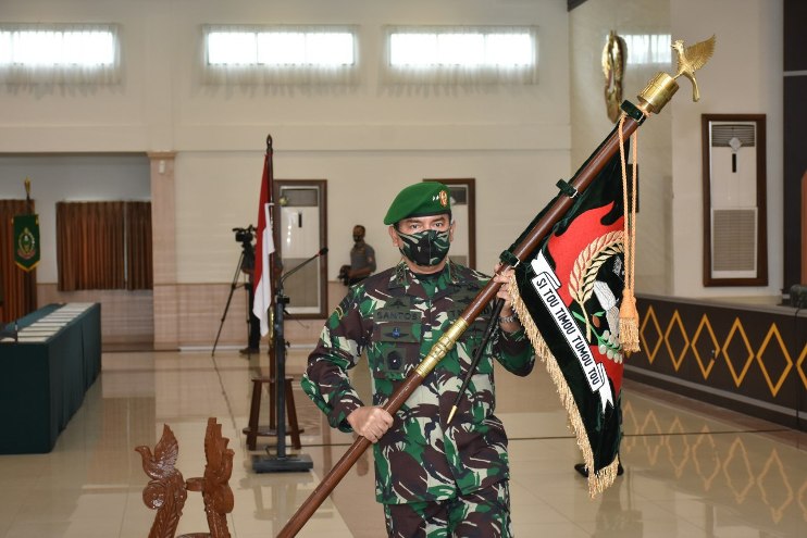 Pangdam Pimpin Sertijab Pejabat Utama Kodam XIII Merdeka