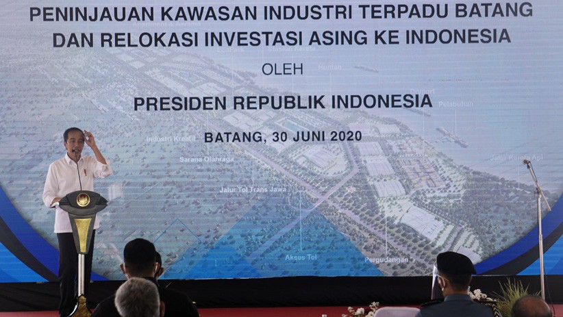 Presiden Jokowi Tinjau Kesiapan Pengembangan Kawasan Industri Terpadu Batang - Bagian 3