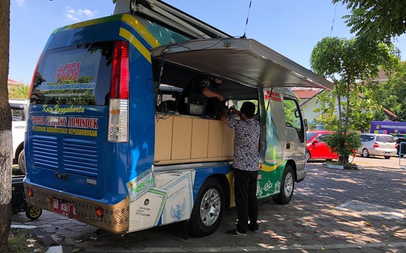 Disdukcapil Kota Jogja Perpanjang Layanan Drive Thru Cetak KTP Elektronik