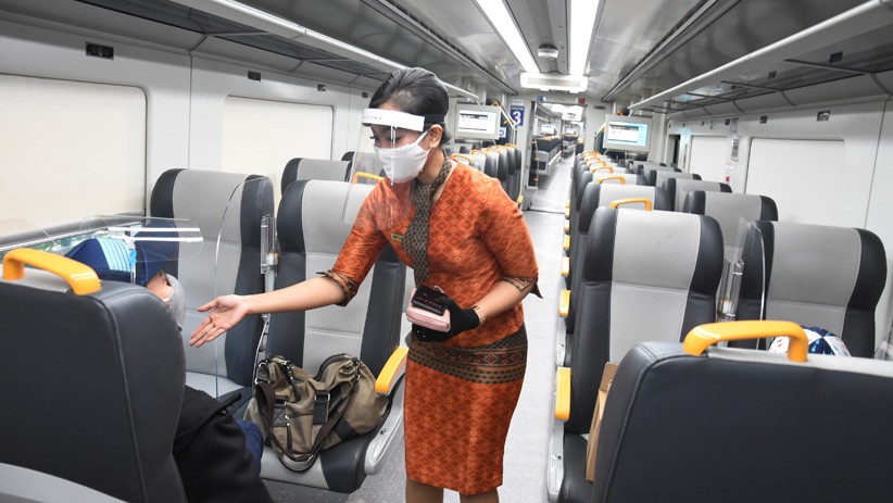 Kereta Api Bandara Internasional Soekarno-Hatta Kembali Beroperasi - Bagian 1