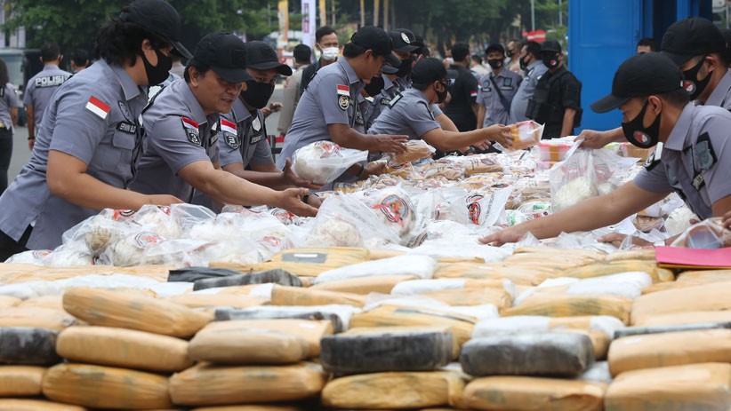 1,2 Ton Sabu Sitaan Jaringan Internasional Iran dan Timur Tengah Dimusnahkan - Bagian 1