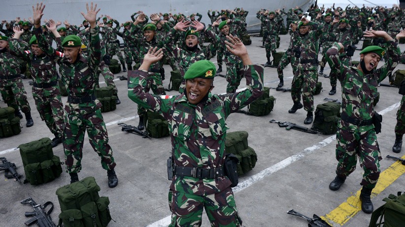 474 Prajurit TNI Tiba di Makassar usai Jaga Perbatasan RI-Papua Nugini - Bagian 1
