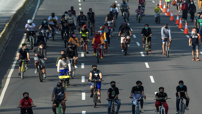 Pandemi Covid-19, Tren Bersepeda Merambah Warga Kota Padang