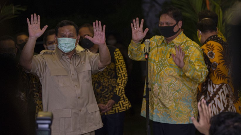 Silaturahmi Politik, Prabowo Bertemu Airlangga Bahas Koalisi Pilkada 2020 - Bagian 1