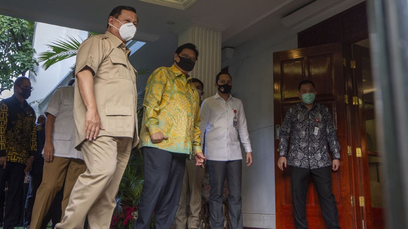 Silaturahmi Politik, Prabowo Bertemu Airlangga Bahas Koalisi Pilkada 2020 - Bagian 3